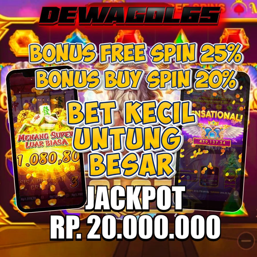 Spin Sekarang di DEWAGOL65: Tempatnya Slot Online Paling Gampang JP! 